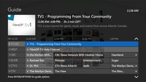 bell aliant satellite tv guide.